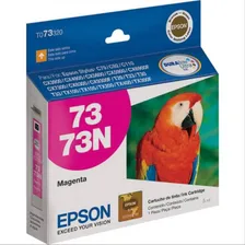 Cartucho De Tinta Epson T073320-br Magenta Durabrite Ultra Foto mini 1