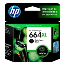 Cartucho De Tinta Hp 664xl Preto F6v31ab Foto mini 1