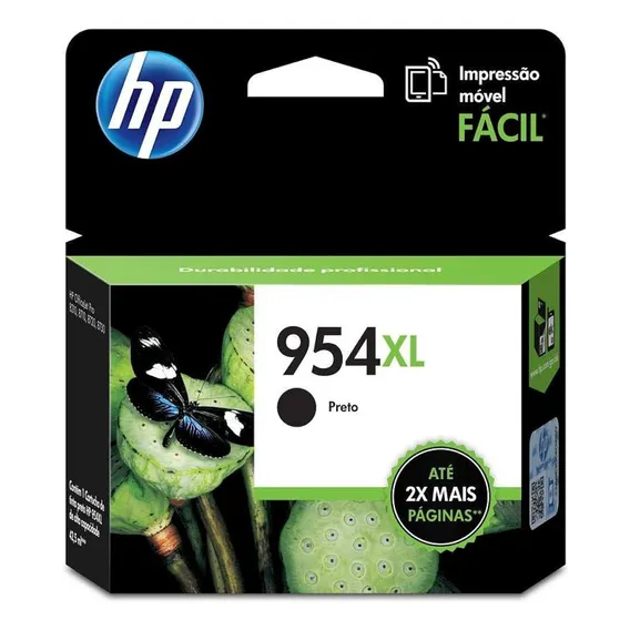 Cartucho de Tinta HP 954XL Preto 42.5 Foto 1