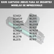Cartucho De Toner CompatÃvel P/ Scx 4521 2010 1610 Tinta Preto Foto mini 4