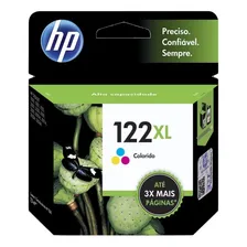 Cartucho Hp 122xl Tricolor CH564hl 3050 2050 Foto mini 2