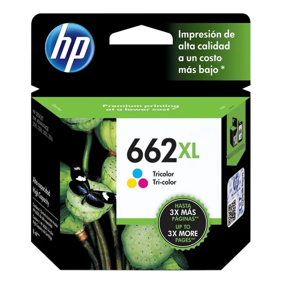 Cartucho Hp 662xl Cz106ab Colorido Foto 1