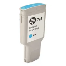 Cartucho HP 728 F9K17A Cyan Designjet T730 T830 300ml Foto mini 2
