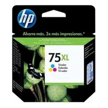 Cartucho Hp 75xl Jato De Tinta Tricolor 17ml Cb338wb Foto mini 2