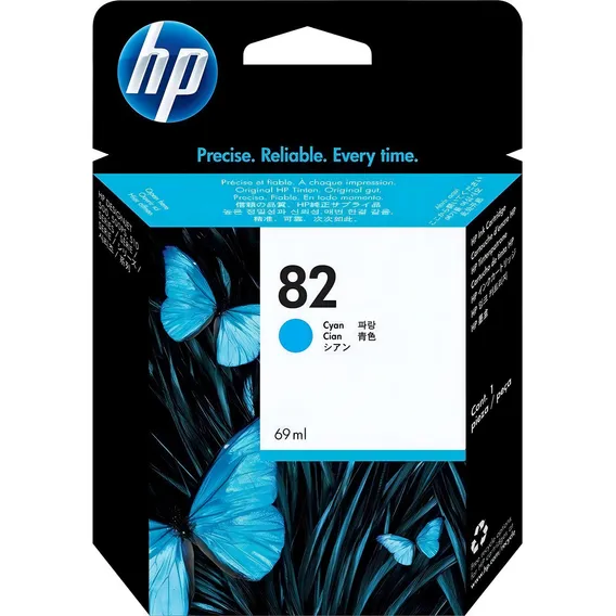 Cartucho Hp 82 Ciano C4911ab Hp Foto 1