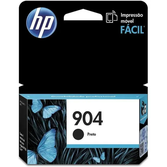 Cartucho Hp 904 Preto T6m00al Hp Foto 1