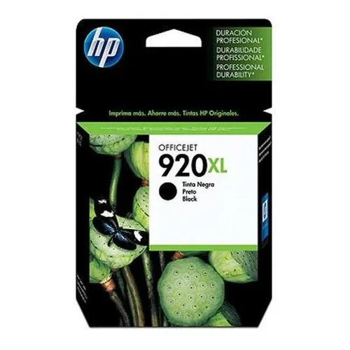 Cartucho Hp 920xl Jato De Tinta Preto 29ml - Cd975al Foto 1