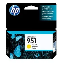 Cartucho Hp 951 amarelo CN052al Officejet 8100 8600 Foto mini 2