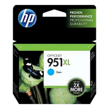 Cartucho Hp 951xl Ciano CN046al Hp 8600 8620 8610 Foto mini 1