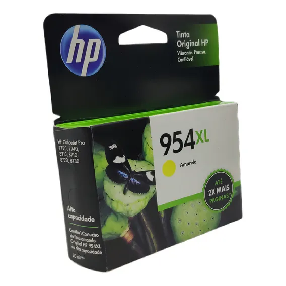 Cartucho Hp 954xl Amarelo L0s68ab 20ml Foto 1