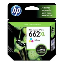 Cartucho Hp Cz106ab N 662xl Tricolor Foto mini 1