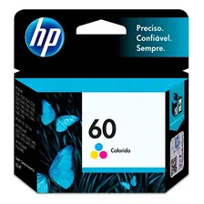Cartucho Impressora Hp Deskjet 60 Cc643wb 6,5ml - Tricolor Foto mini 1