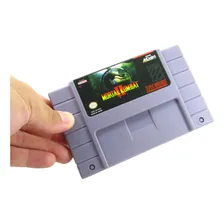 Cartucho Mortal Kombat 2 Super Nintendo Snes Standard Edition Físico Foto mini 4