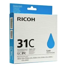 Cartucho Ricoh Gc 31c Cyan Foto mini 1
