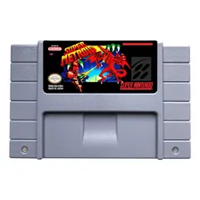 Cartucho Super Metroid Super Nintendo Snes Com Caixa E Berço Foto mini 4