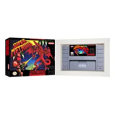 Cartucho Super Metroid Super Nintendo Snes Com Caixa E Berço Foto mini 3