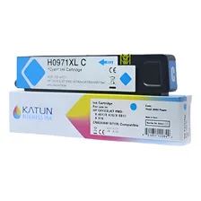 Cartucho Tinta CompatÃvel Com Hp 971xl X476 X476 X451 Ciano Foto mini 1