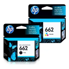 Cartucho Tinta Hp 662 Preto E Colorido Advantage Foto mini 1