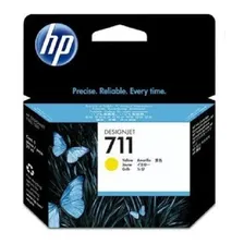 Cartucho Tinta Hp T120 711 Cz132b Amarelo 29ml Foto mini 1