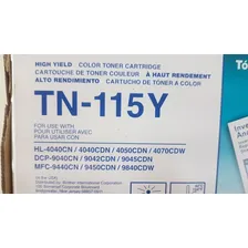 Cartucho Toner Brother Tn-115y Amarelo Foto mini 2