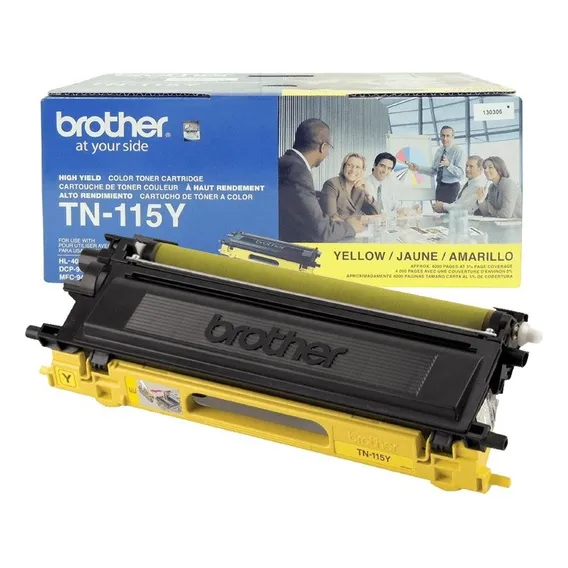 Cartucho Toner Brother Tn-115y Amarelo Foto 1