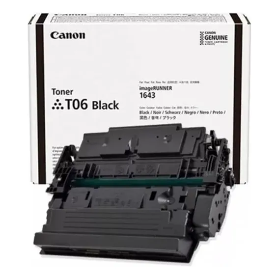 Cartucho Toner Canon Ir1643if Ir1643 Ir-1643 T06 Tinta Preto Foto 1