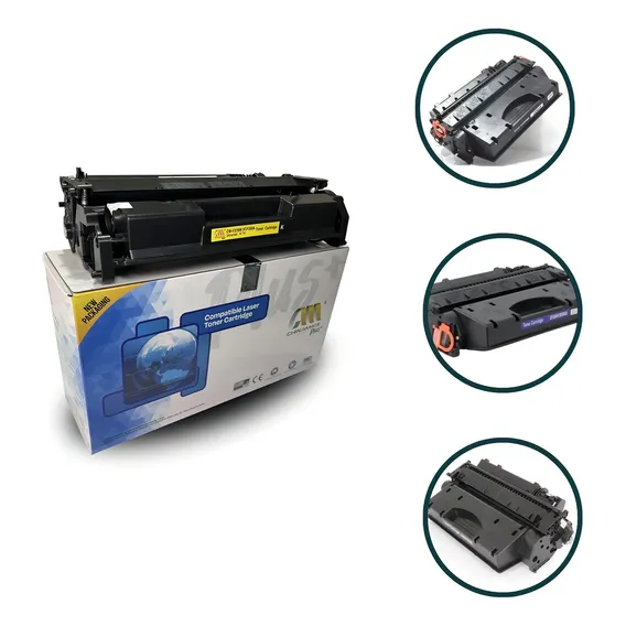 Cartucho Toner Compativel Hp 505a 280a M425 M401 P2035 Tinta Preto Foto 1