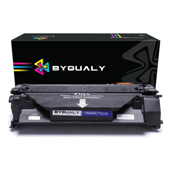 Cartucho Toner Compativel P/ Uso Em Hp Q7553a 53a P2015 1320 Tinta Preto Foto 1