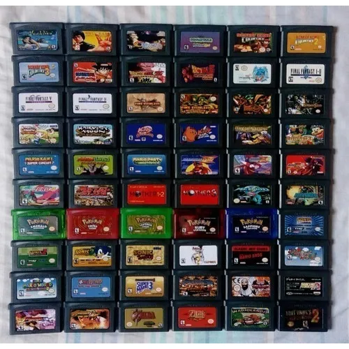 Cartuchos Game Boy Advance Gba Relação De Jogos Consulte Foto 1