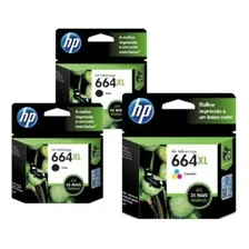 Cartuchos Hp 664xl Preto E Colorido Hp Lacrados Foto mini 1