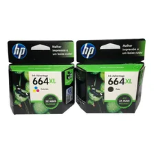 Cartuchos Para Impressora 2136/2676 664xl Hp Black+color Foto mini 1