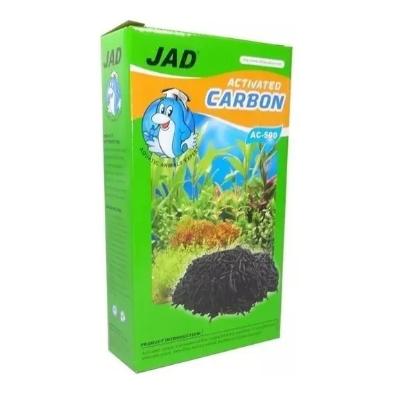Carvão Ativado Jad Ac-500 500g P/ Aquários Lagos Filtros Foto 1