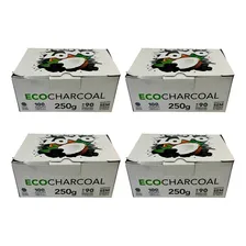 Carvão Narguilé De Coco Zomo Hexagonal 1 Kg Foto mini  3