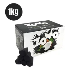 Carvão Zomo Premium 1kg 100% De Coco Para Narguile Foto mini 2