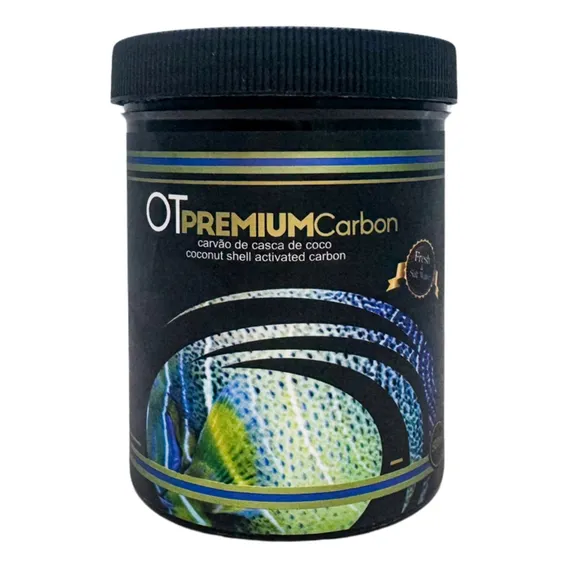 Carvão Ativado Aquário Premium Carbon 500ml Ocean Tech Côco Foto 1