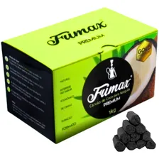 Carvão De Narguile Coco Hexagonal 1kg Fumax Premium Foto mini 1