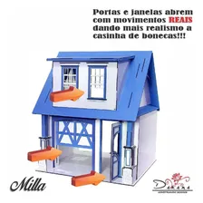 Casa Bonecas Escala Barbie Com Garagem Milla Lazuli Darama Foto mini 4