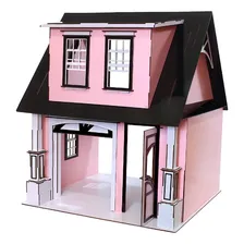 Casa Bonecas Escala Barbie Com Garagem Milla Princesa Darama Foto mini 3