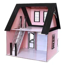 Casa Bonecas Escala Barbie Com Garagem Milla Princesa Darama Foto mini 4