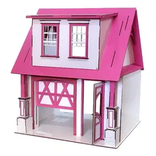 Casa Bonecas Escala Barbie Com Garagem Milla Sonhos Darama Foto mini 4