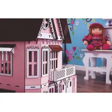 Casa Bonecas Escala Polly Mod Anne Princesa Garagem - Darama Cor Colorido Foto  mini 1