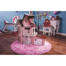 Casa Bonecas Escala Polly Mod Anne Princesa Garagem - Darama Cor Colorido Foto mini  2