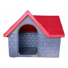 Casa Casinha Cachorro Cães Plástica Casa Número 5 Cor Vermelho Foto mini  3