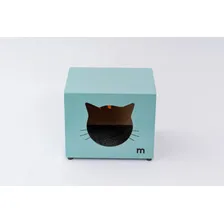 Casa Casinha Gato Toca Nicho Playground Cor Tiffany Foto mini  3