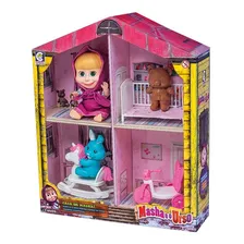 Casa Da Masha E O Urso Com Acessórios Cotiplás 2402 Foto  mini 1
