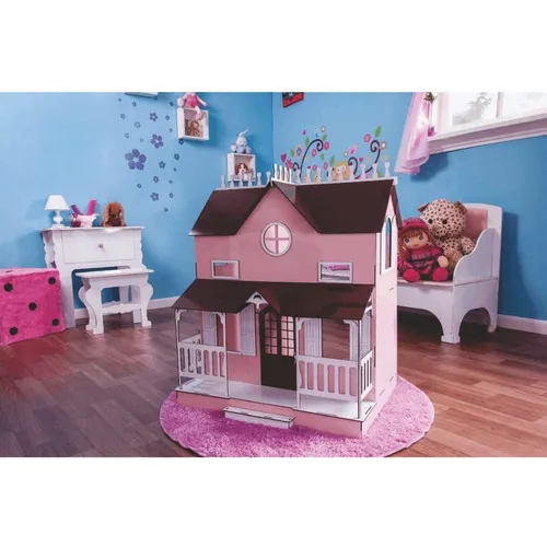 Casa De Bonecas Escala Barbie Modelo Lian Princesa - Darama Foto 1