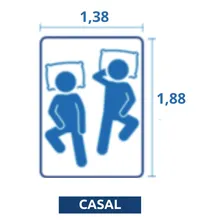 Casa e Pet capa pra colchão impermeavel casal box matelado protetor branco doble Foto mini 3