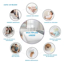 Casa e Pet capa pra colchão impermeavel casal box matelado protetor branco doble Foto mini 4