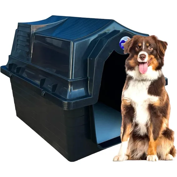 Casa Para Cachorro Preto Unishop Foto 1