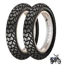 Casal Pneu Maggion Viper 90x90x19 / 110x90x17 Nxr125/150/160 Foto mini 1